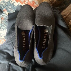 Rothy's Black Slip-On Shoes